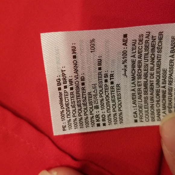 Banana Republic gorgeous red sleeveless blouse S - Picture 6 of 8